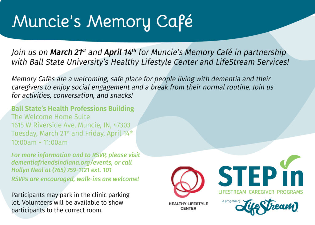 Muncie's Memory Cafe Flyer